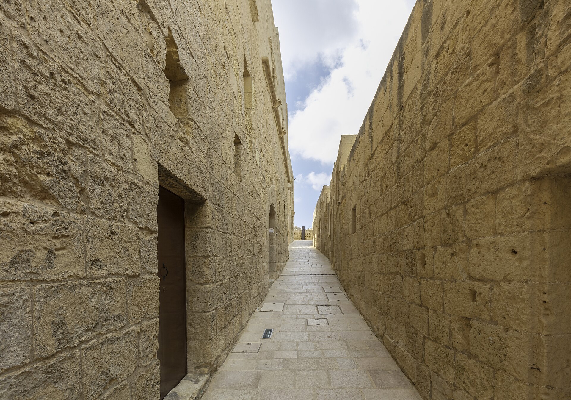 Citadellet i Victoria på Gozo