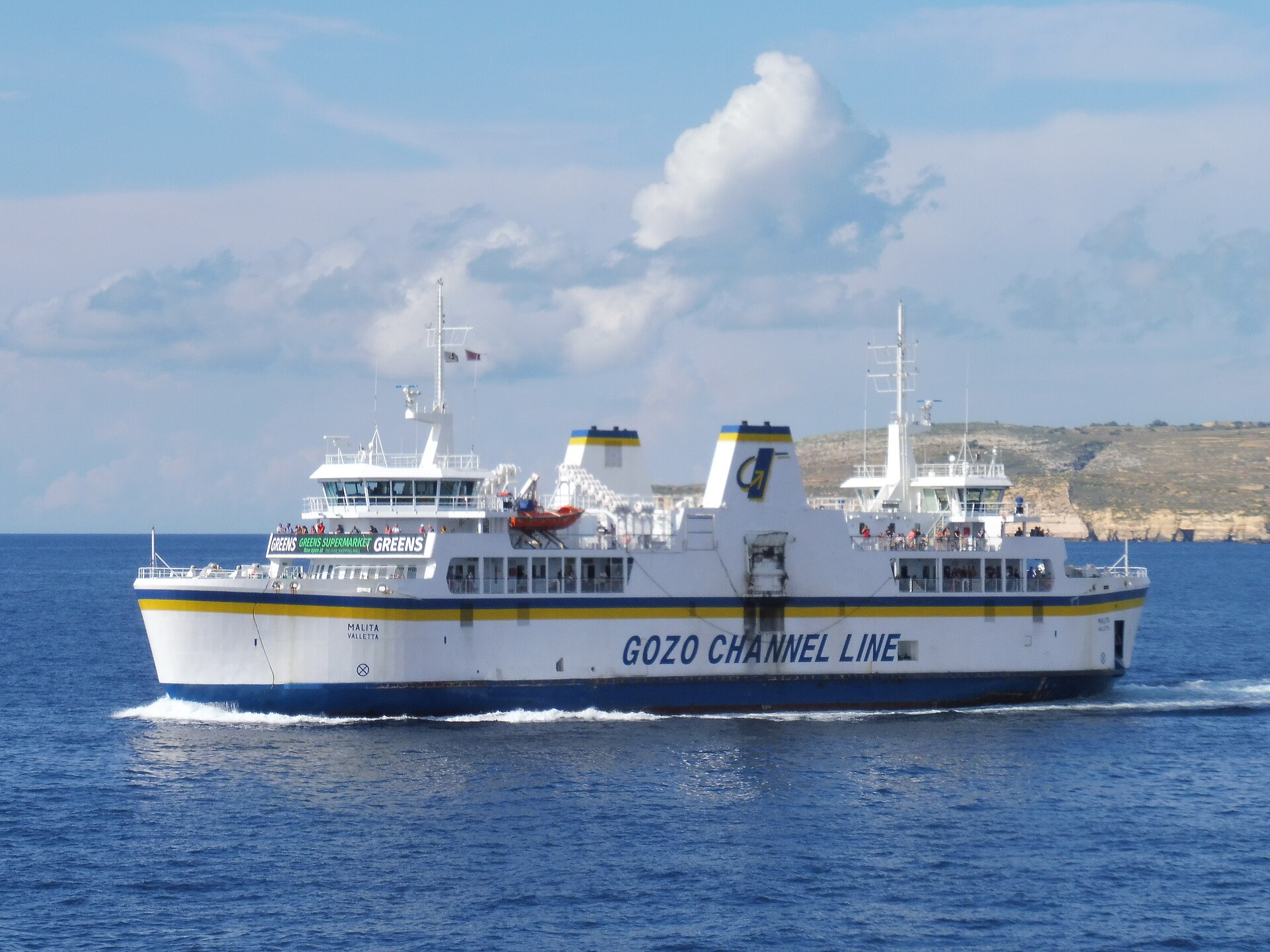 Gozo Channels bilfärja