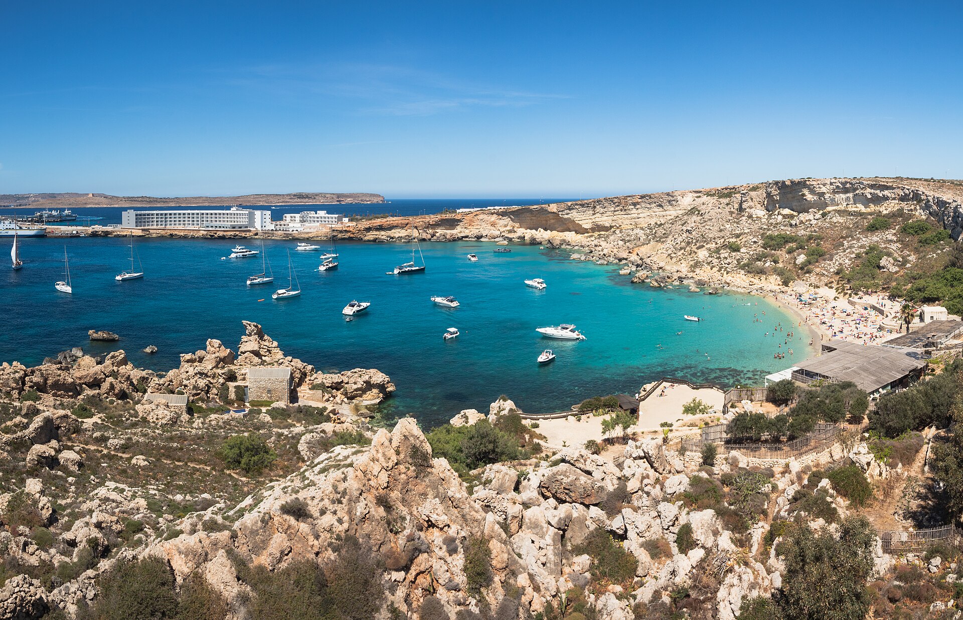 Paradise Bay på norra Malta