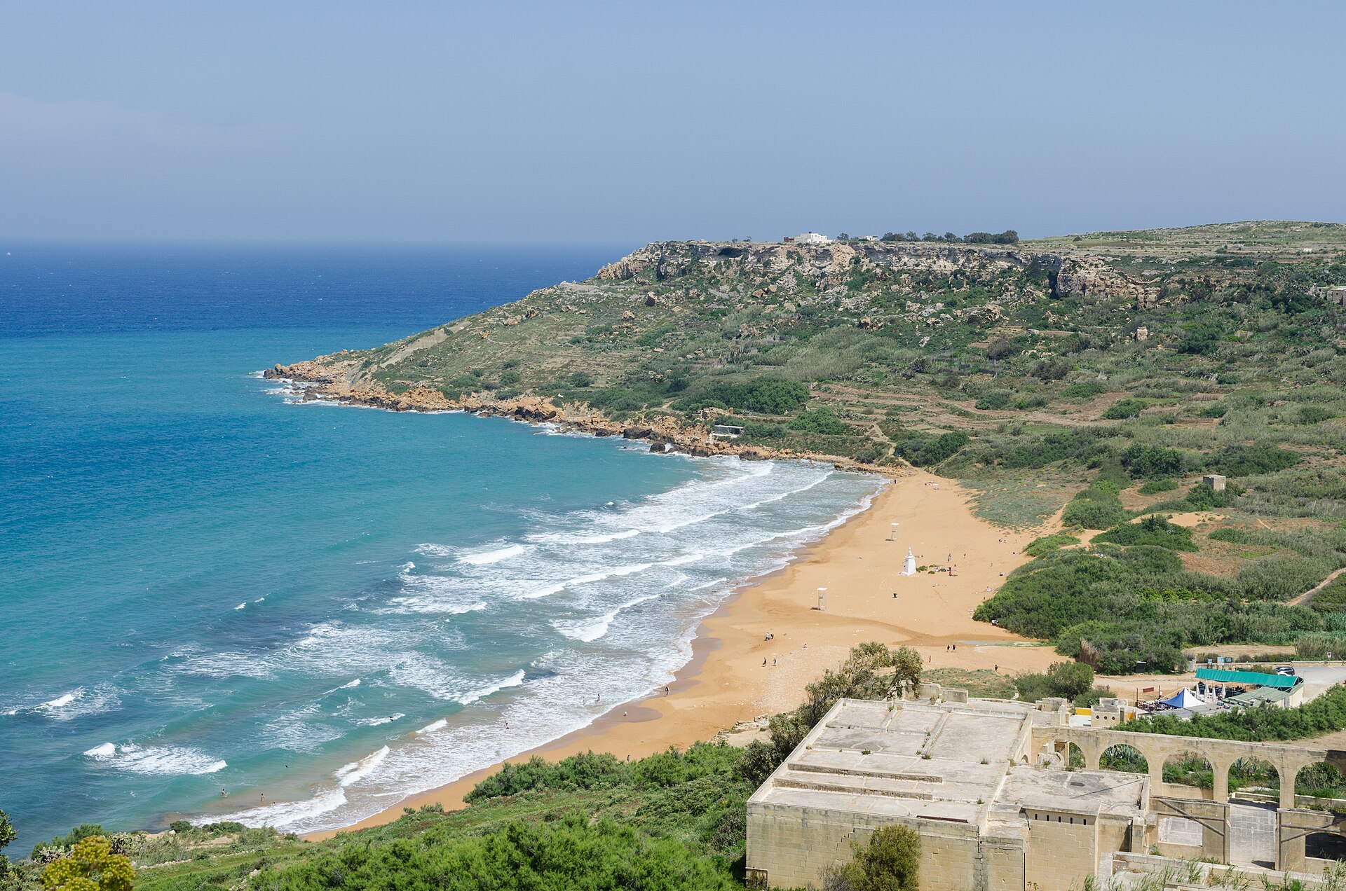 Ramla Bay på Gozo