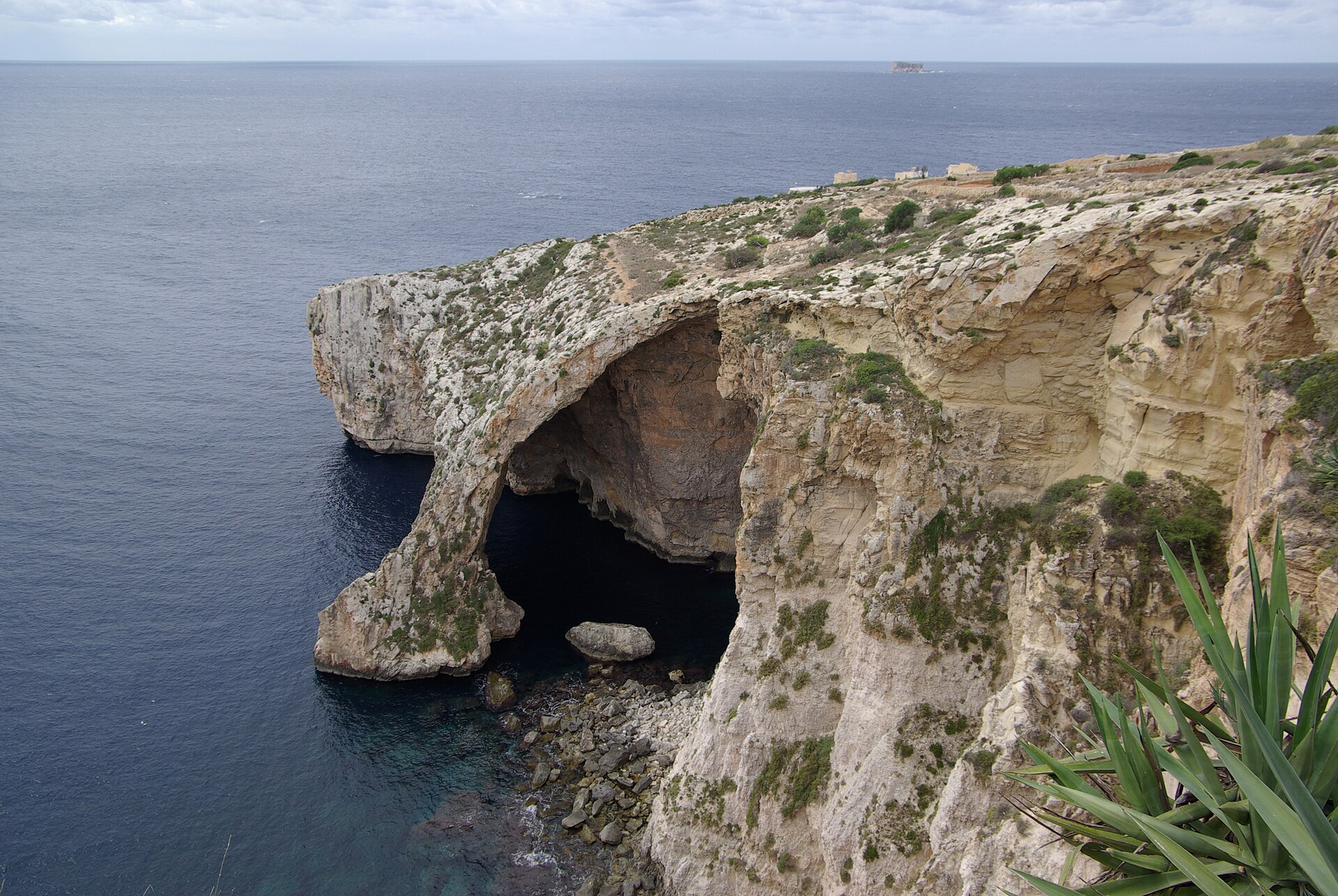 Blue Grotto vid Wied iż-Żurrieq