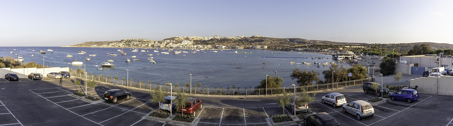 Mellieħa Bay på norra Malta