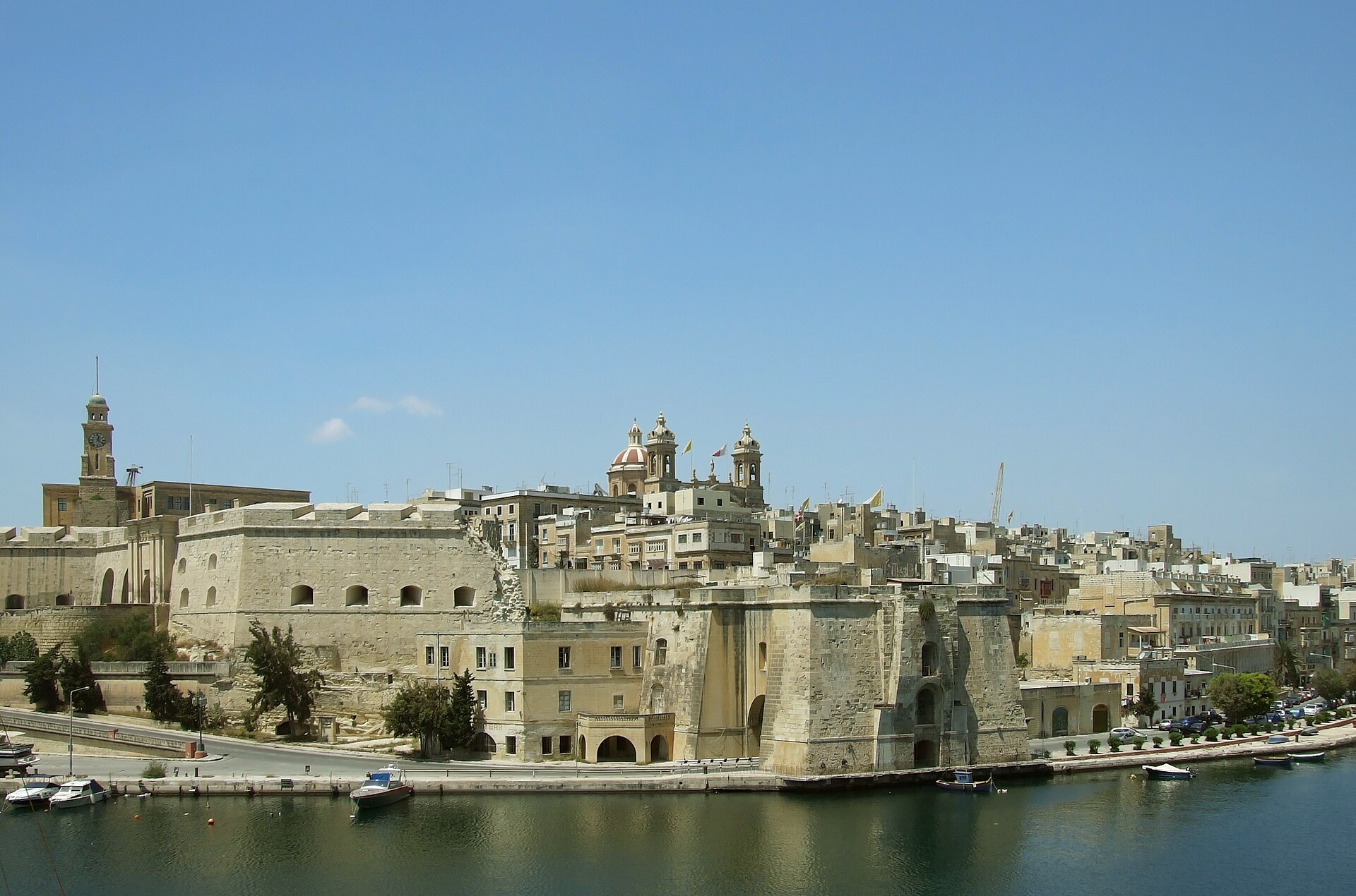 Senglea vid Grand Harbour