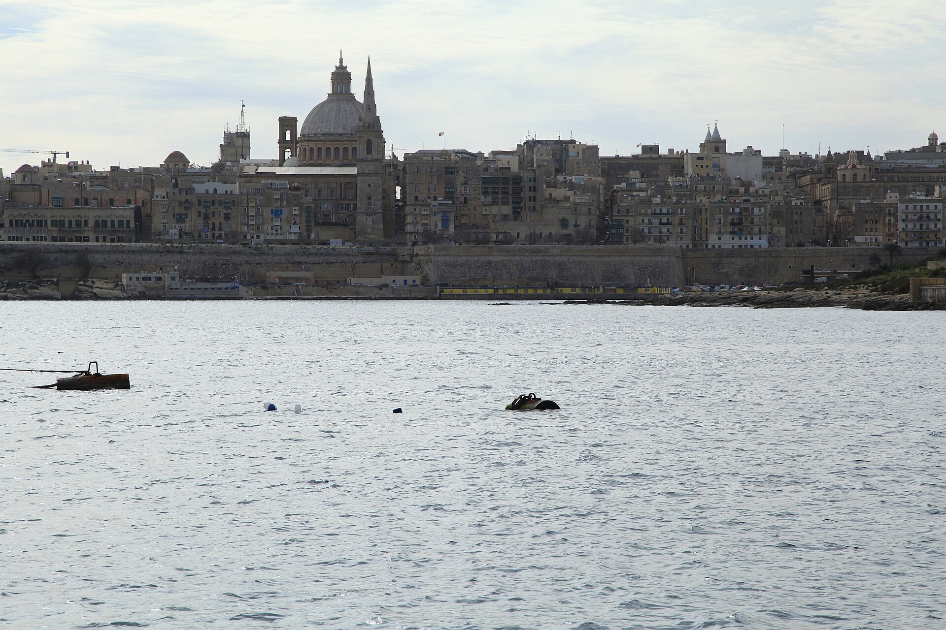 Färjan mellan Sliema och Valletta